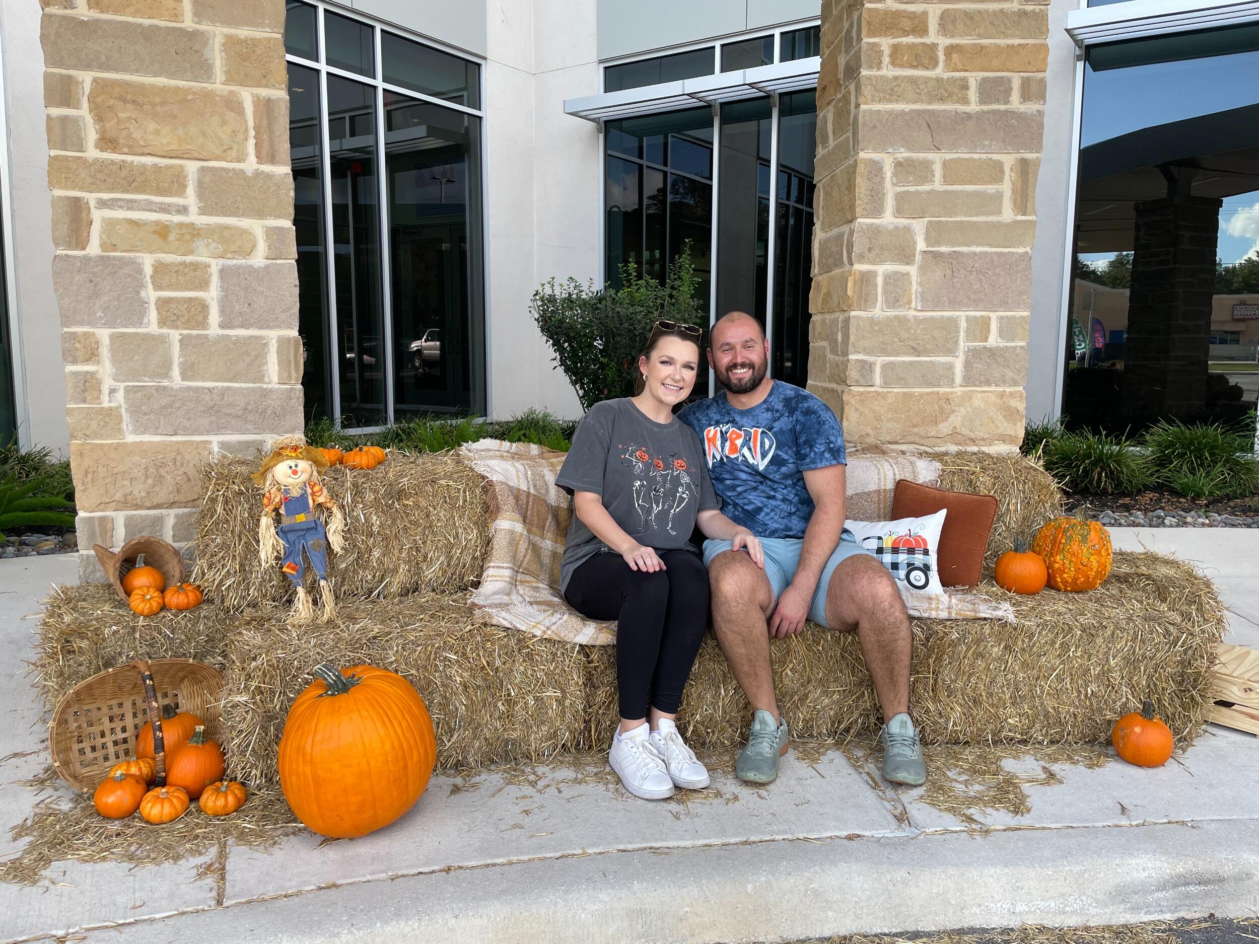 Evan and I at the Endeavors Veterans Wellness Centers trunk or treat! 