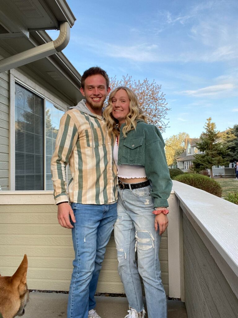 Celebrating Maegan's 23rd birthday together as a brand new couple!
