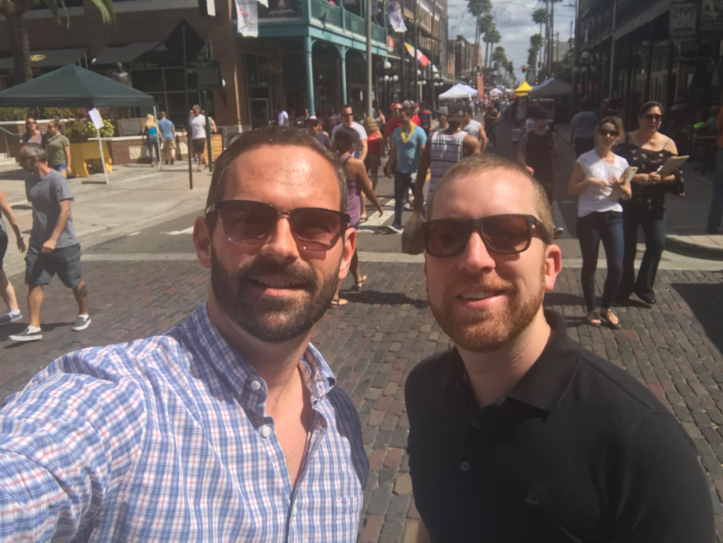 A made a quick stop in Tampa to explore Ybor City and have lunch!