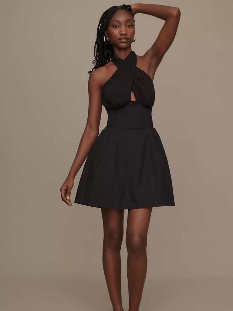 Black summer wedding guest dresses on sale