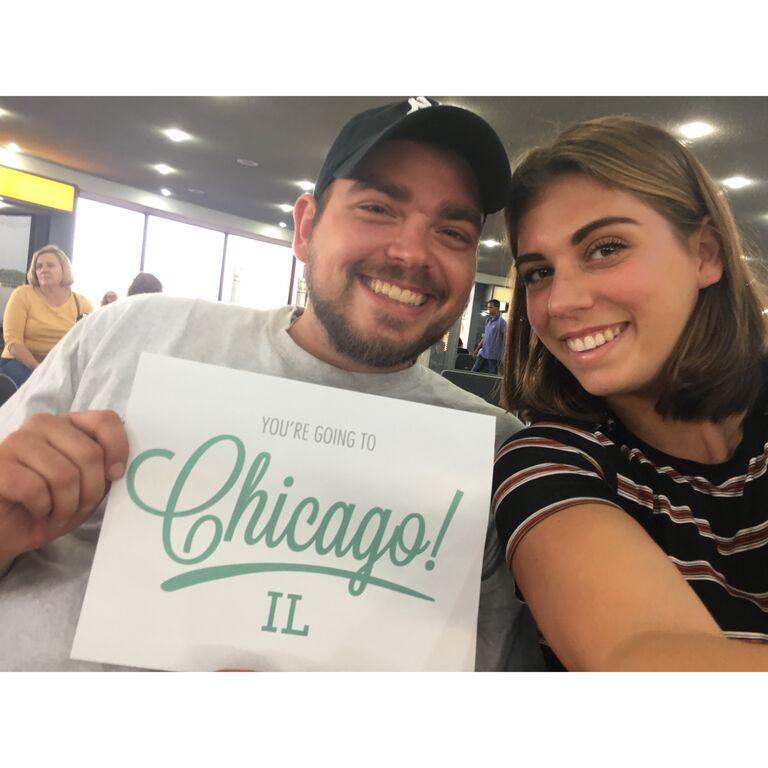 A few months later I had booked us a surprise 3-day trip through Pack Up + Go and it was so much fun! We had no idea where we were going until we got to airport and opened our package with our plane tickets, our hotel information, and a fully planned itinerary. It was fun to explore a new city together for the first time. We highly recommend people checking out this unique travel experience.
