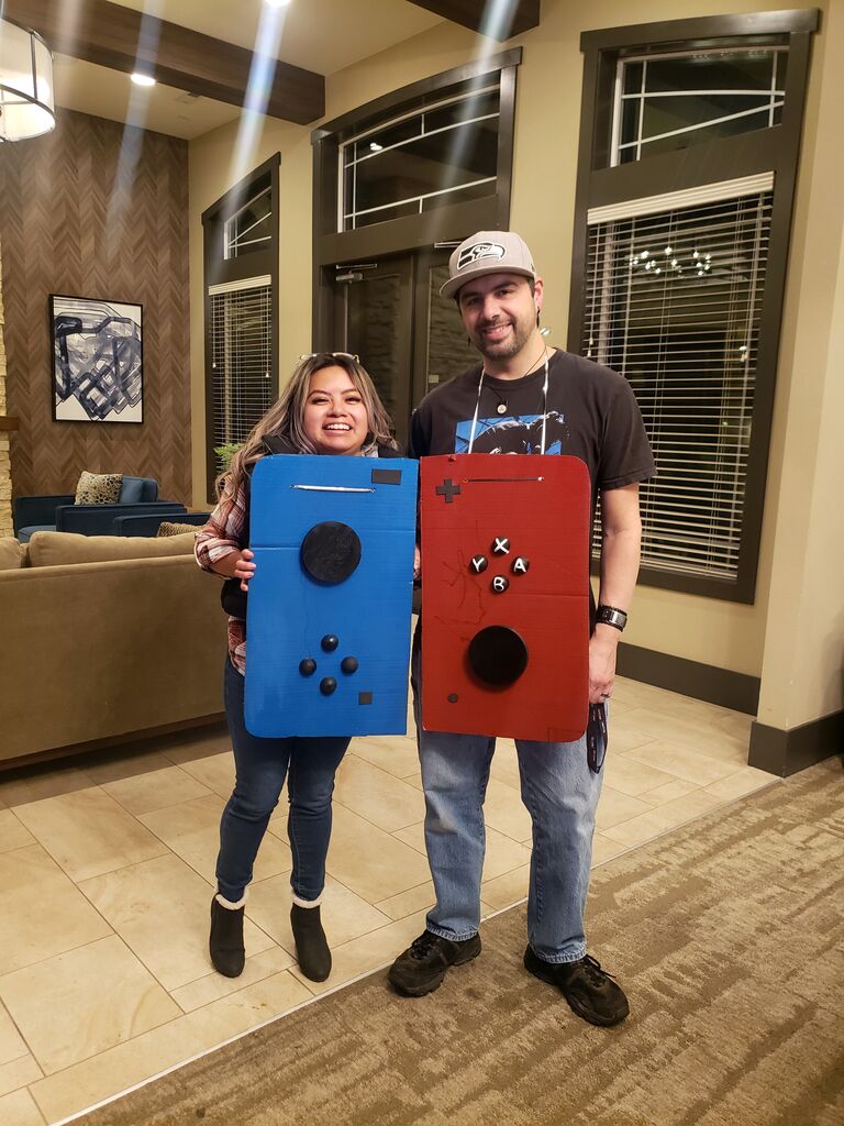 Halloween DIY costume together