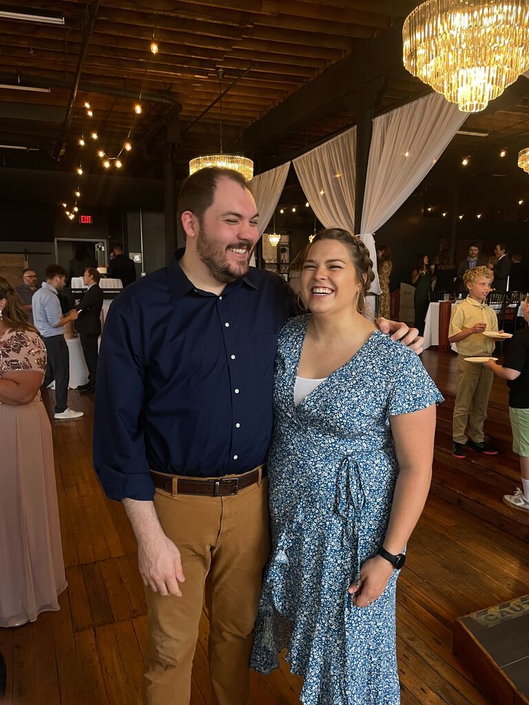They kept going on dates, including lots of weddings. They learned a lot about each other. Like their mutual love of board games.