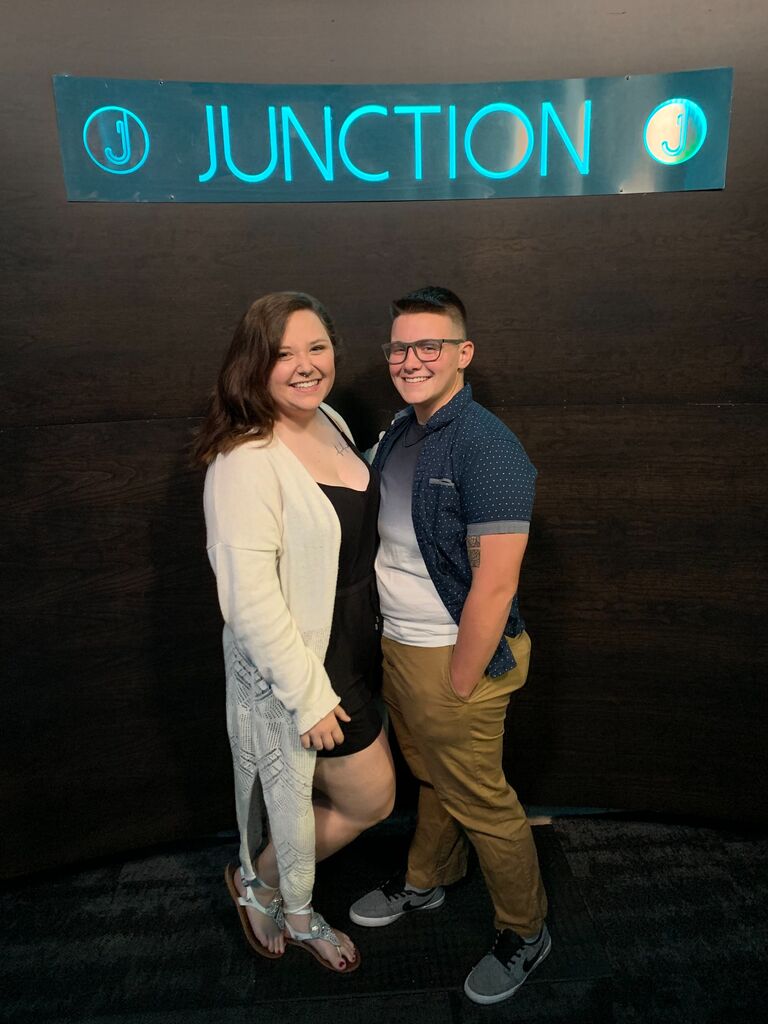 Our first ever photo together and the first time we hung out with each other. 