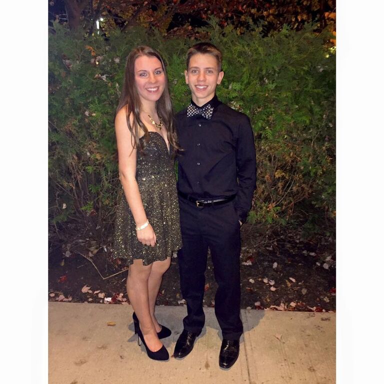 Amber's 16th birthday dinner - our first "big" event together after Jacob asked Amber to be his girlfriend on September 30th, 2015