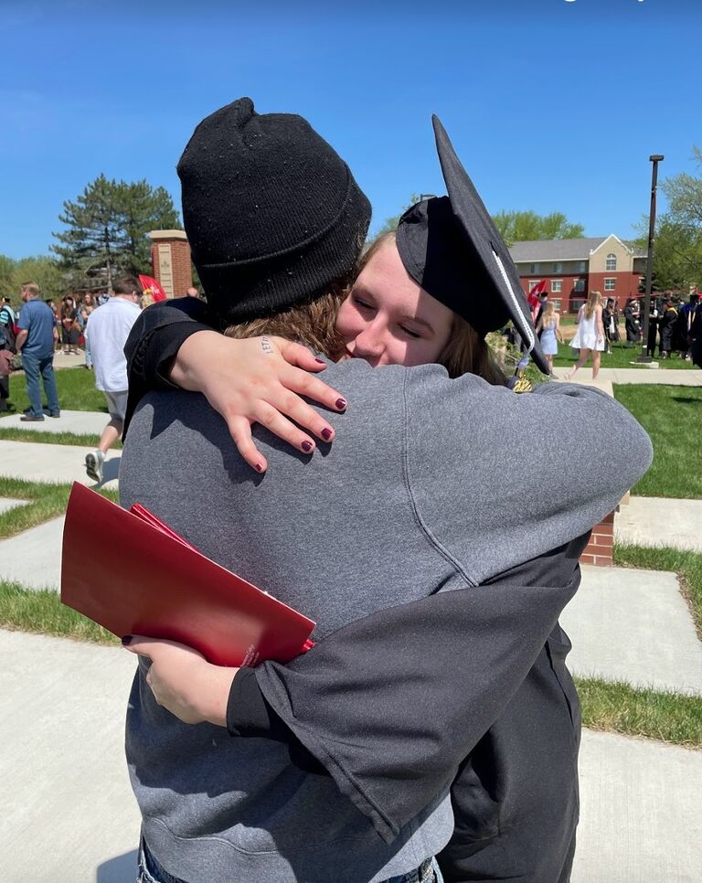 I graduated from college!