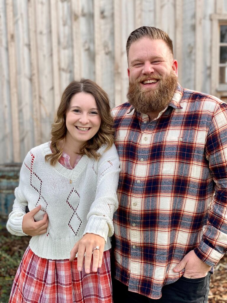 The day we got engaged!