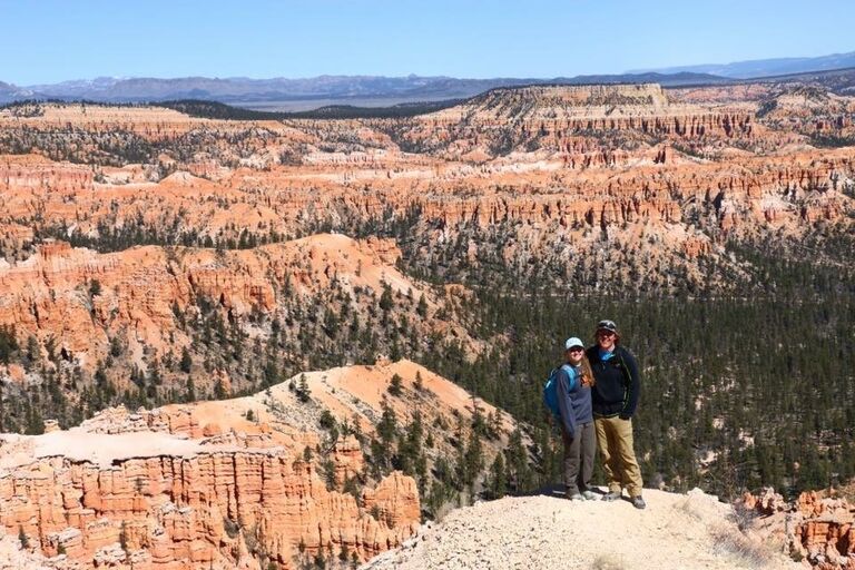 Sam and Mike took their love for adventure and ran with it- always searching for the best views. 