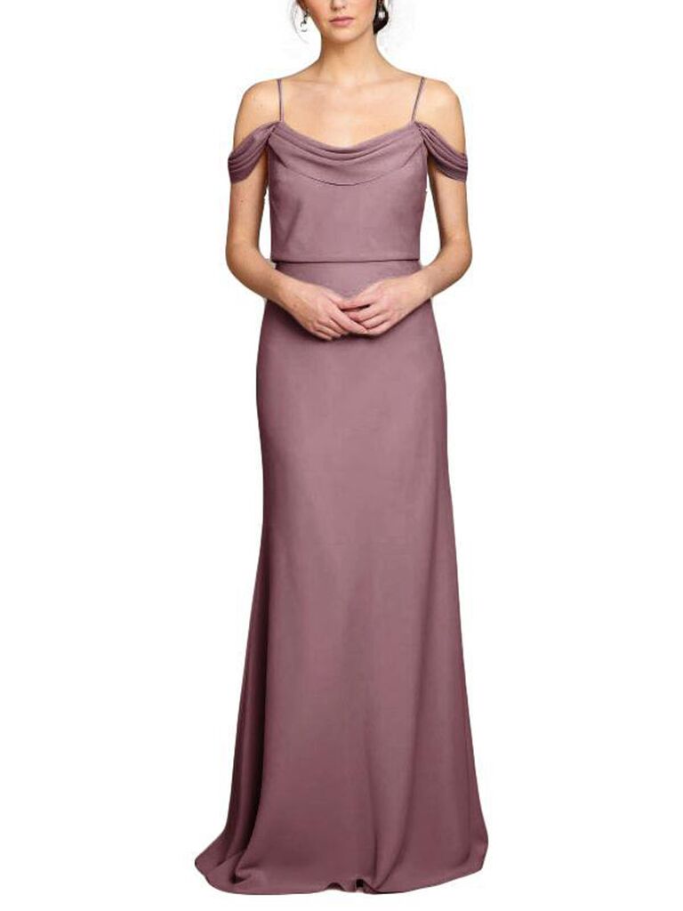 Lovely Dusty Purple Dress - Maxi Dress - Gown - Bridesmaid Dress