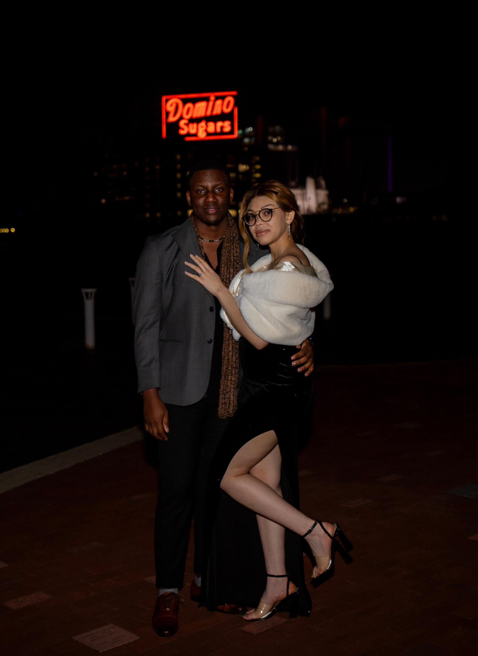 Our first Holiday party together.