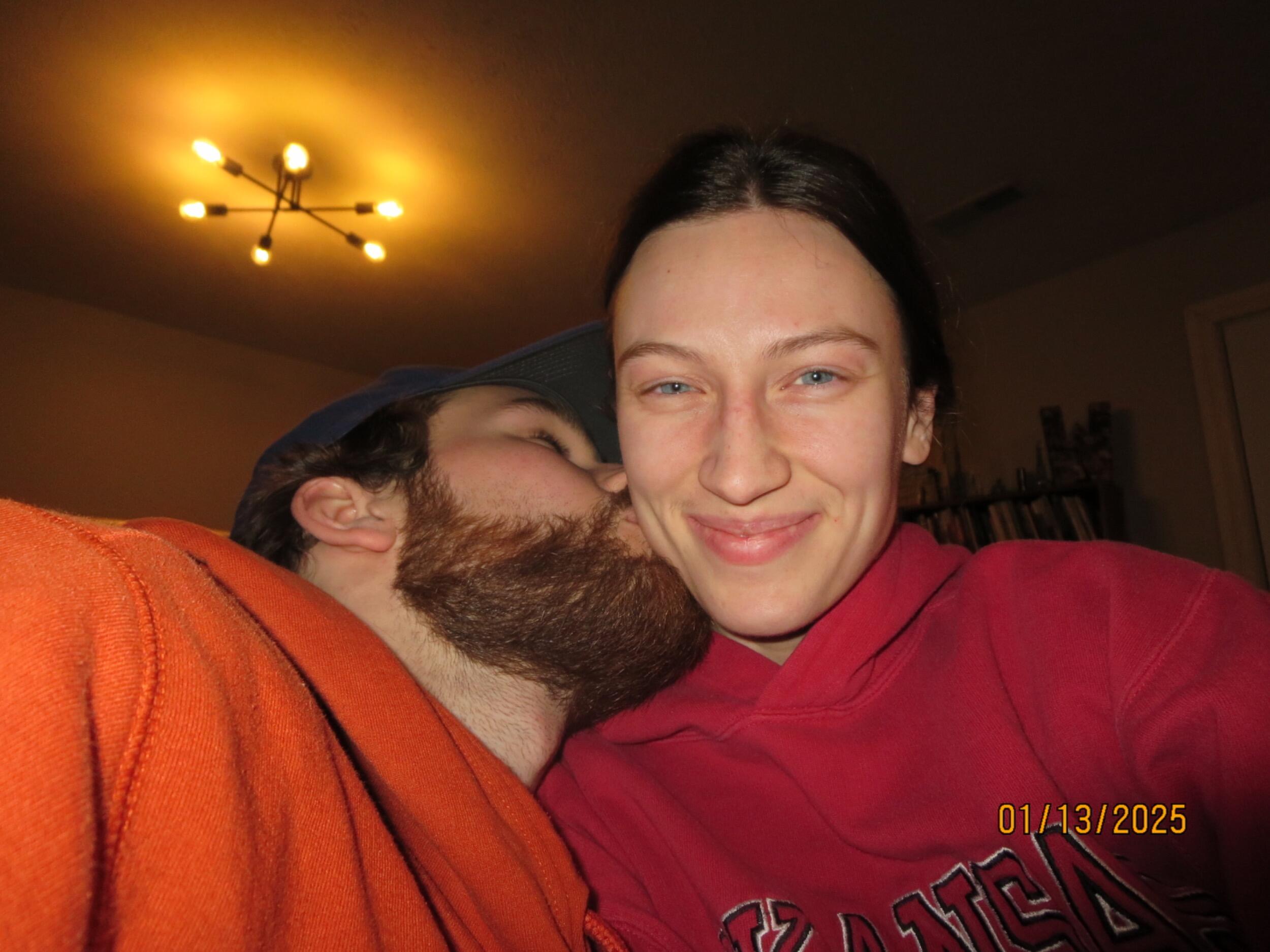 WATCHING SEVERANCE AND EATING A MEAT LOVERS PIZZA (OUR FAVORITE PASS TIME)