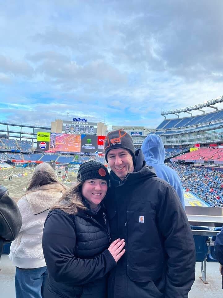 Sharing our love of Supercross with a trip to Gillette! 