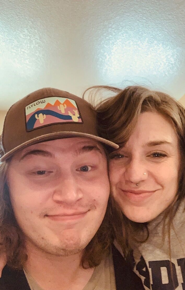 He's my peanut. She's my beaut. 