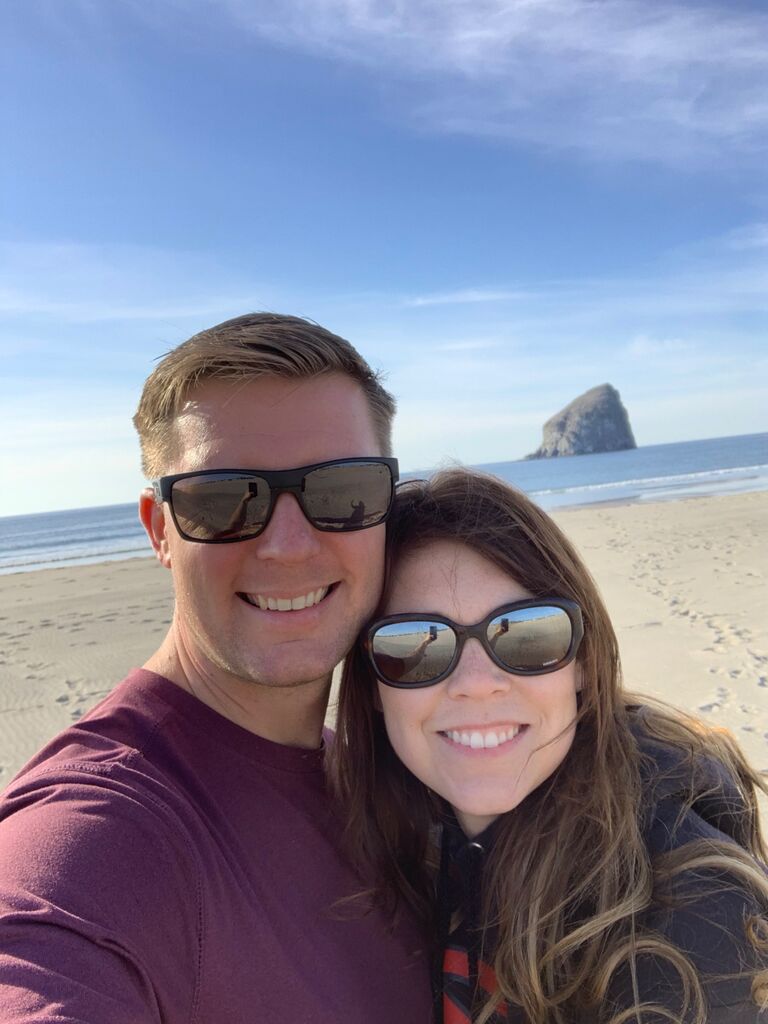 First flight to the beach!