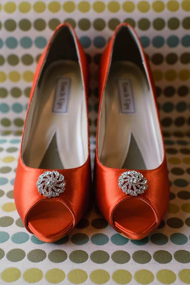 orange-bridal-shoes