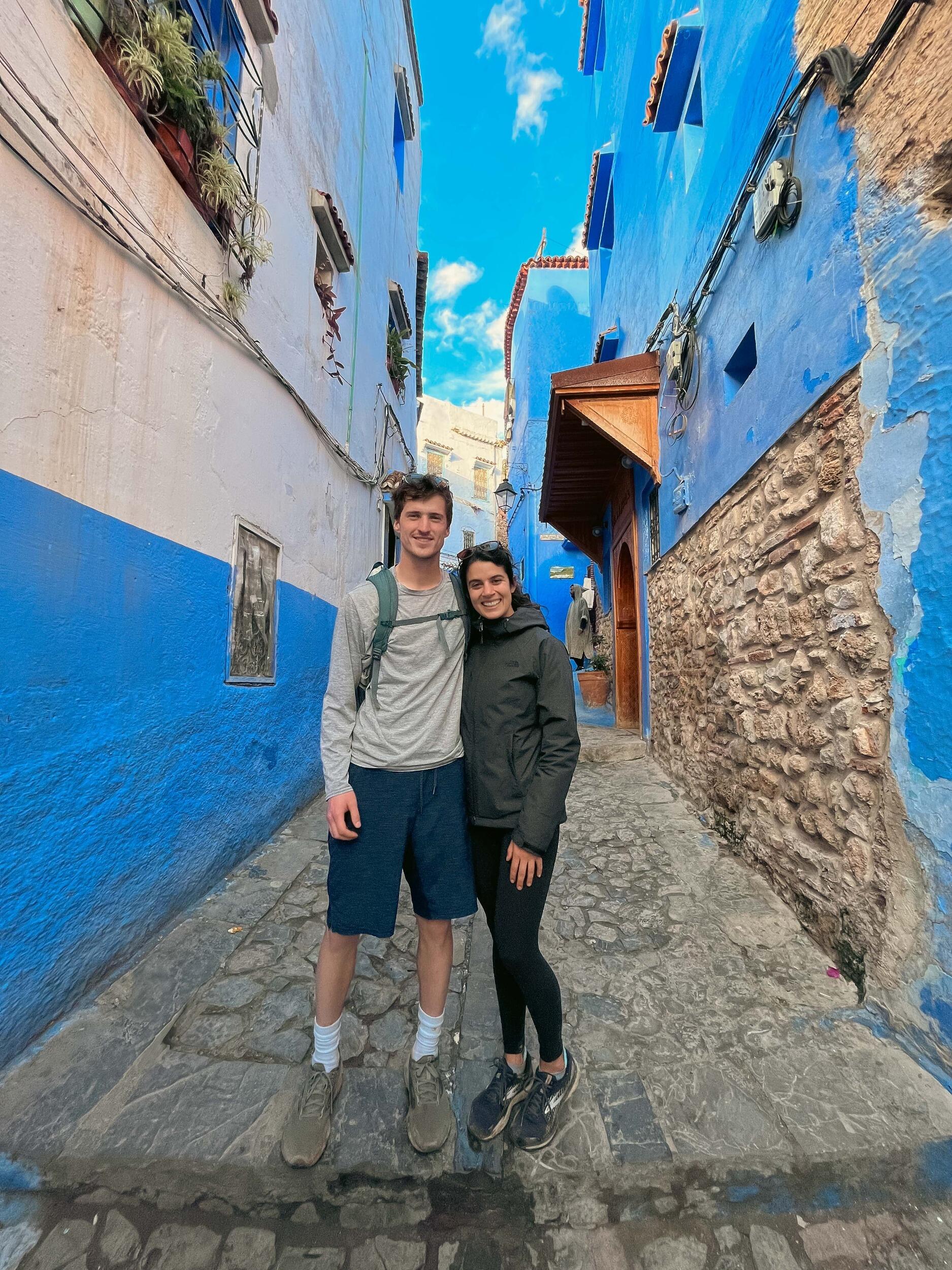 Peter arrived in Bilbao to meet Sarah and her host family. From there, they spent 10 days exploring and learning about the culture of Morocco, one of their favorite travel destinations ever!