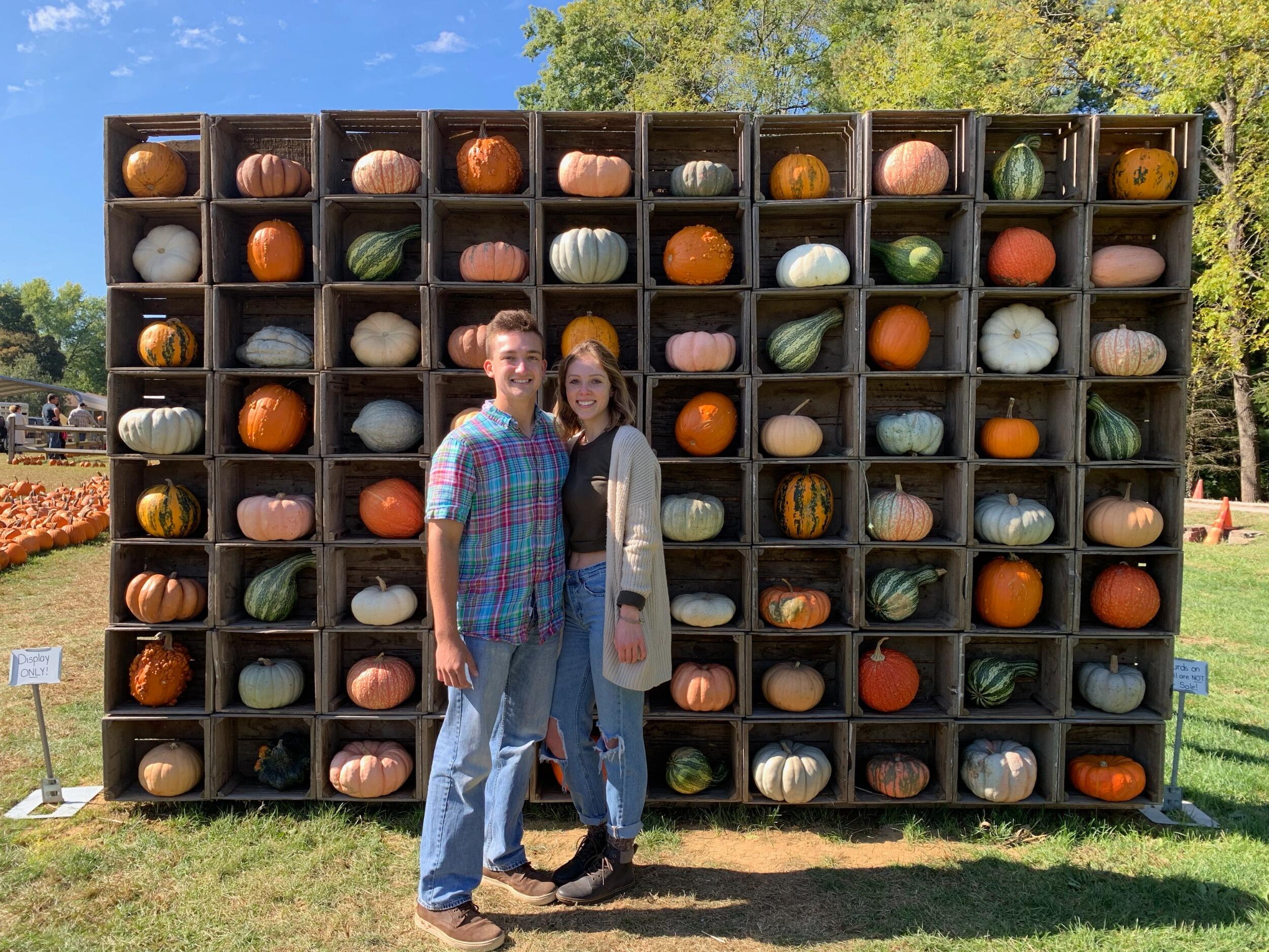 A trip to the pumpkin patch
