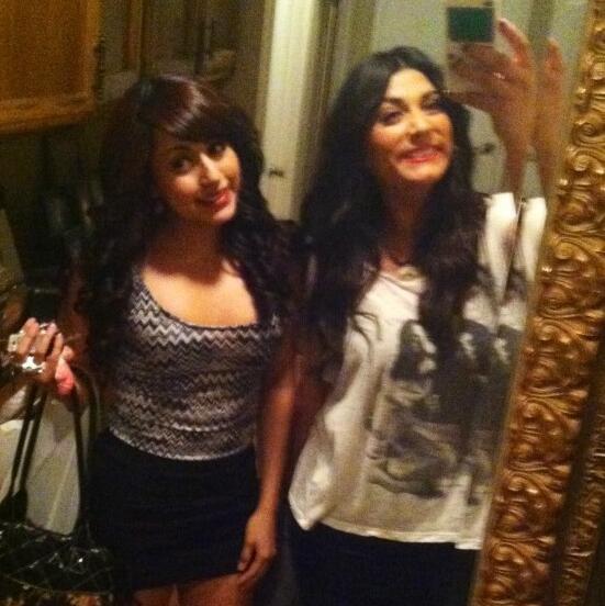 How it all began. This is the night Marissa met Samuel.
(Left) Marissa and (right) Ashley.
