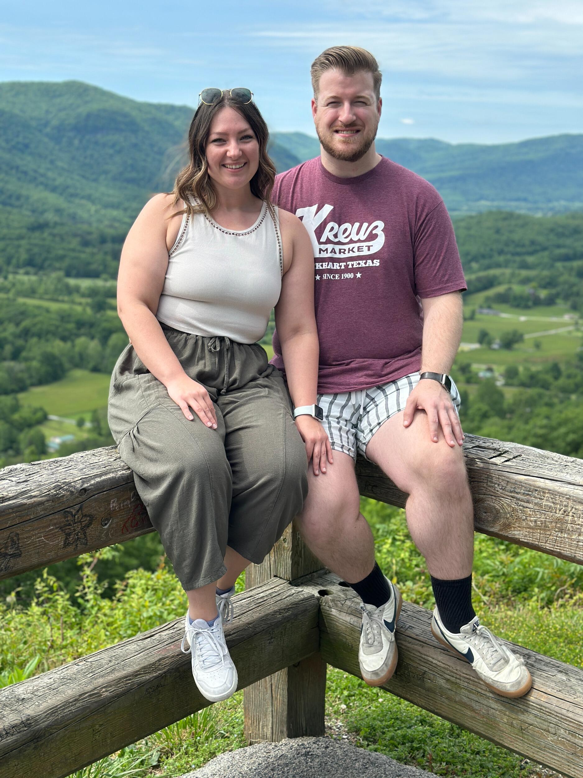 Tennessee trip with Riley's dad!