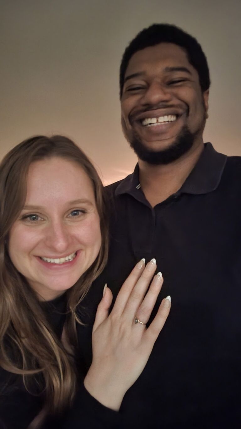 The day Jimmy proposed. It was perfect. On New Years Eve eve. 