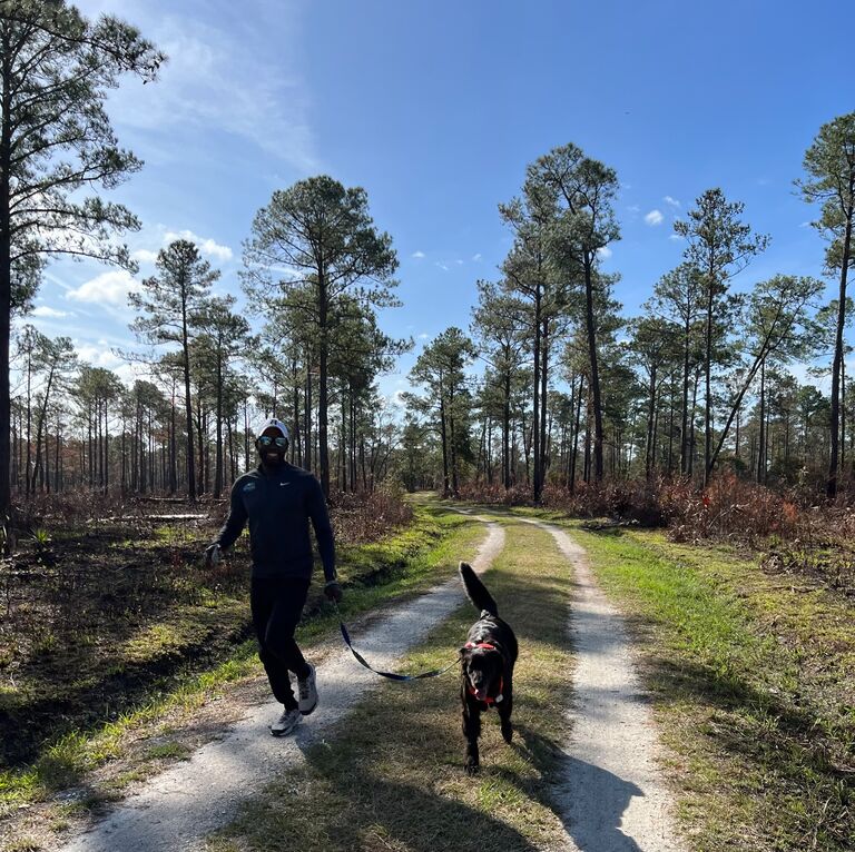 Hiking around various Florida trails