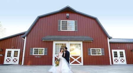 Red Barn Christmas Old Senior Couples Anniversary - Personalized