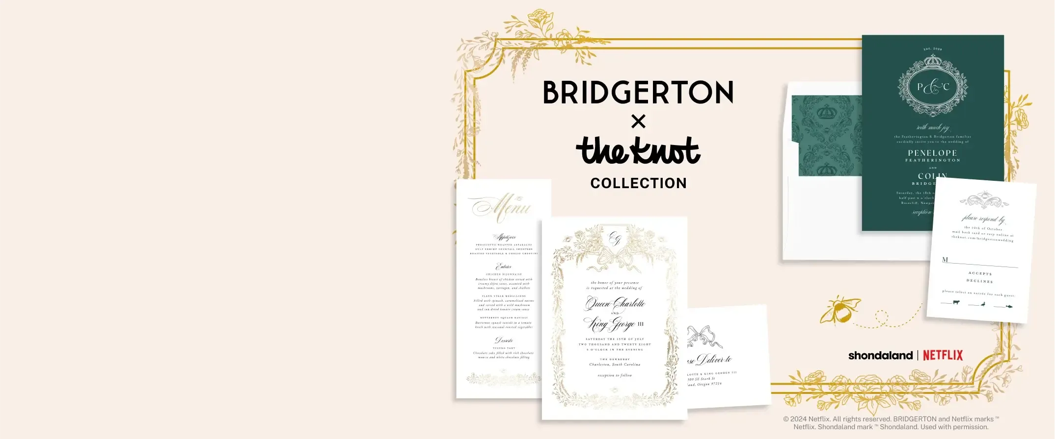 Bridgerton Launch 2024 Homepage Desktop Banner