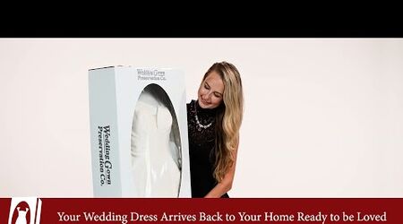 the knot wedding gown preservation