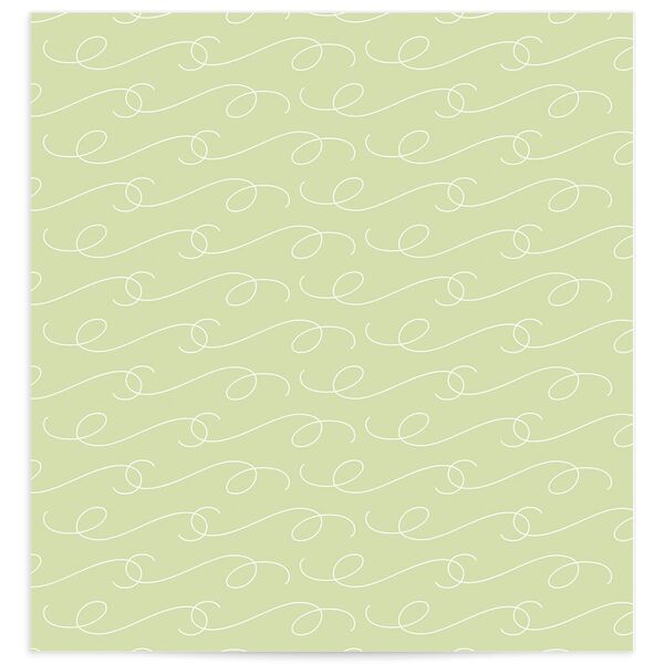 Pastel Succulents Envelope Liners front in Jewel Green
