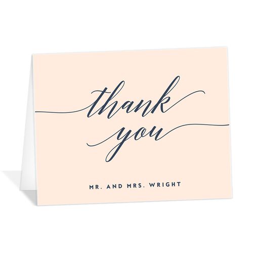 Modern Calligraphy Thank You Cards