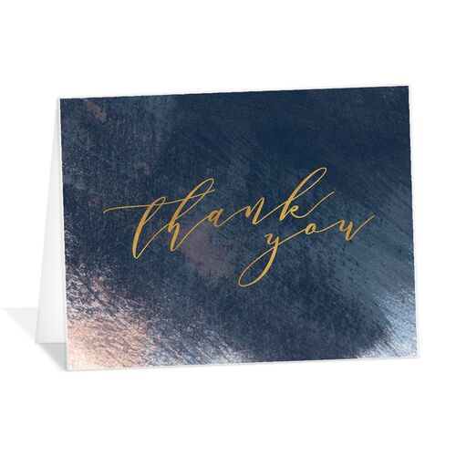 Modern Abstract Thank You Cards