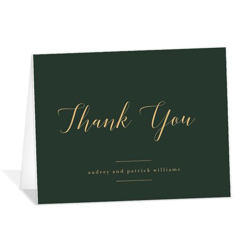 Marble Glamour Thank You Cards