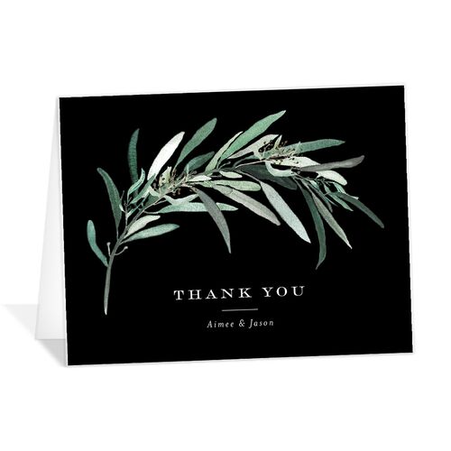 Painted Branch Thank You Cards