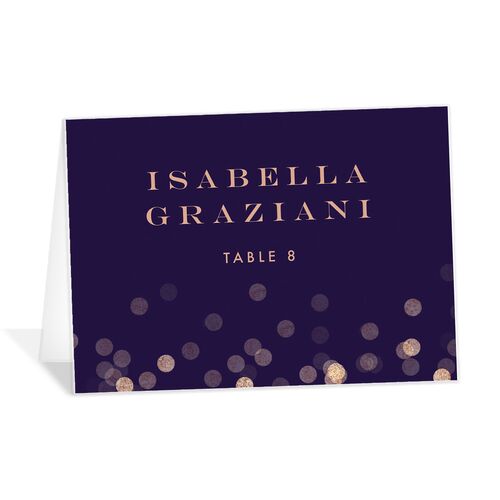 Confetti Glamour Place Cards