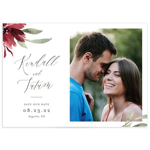 Breezy Botanical Save the Date Cards