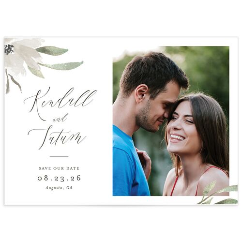 Breezy Botanical Save the Date Cards