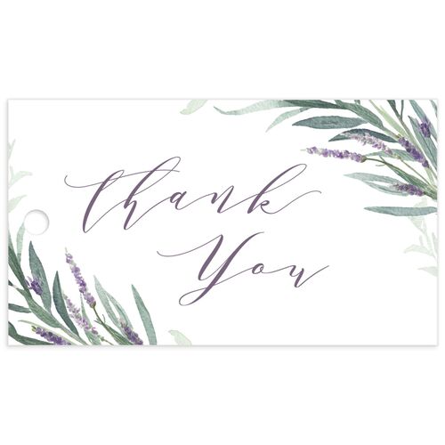 Herbal Romance Favor Gift Tags