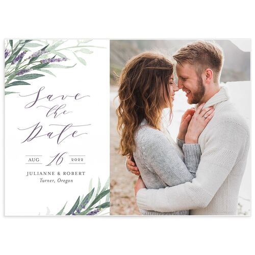Herbal Romance Save the Date Cards