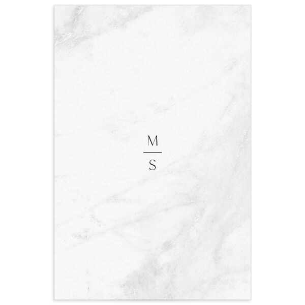 Minimal Marble Table Numbers back in Silver