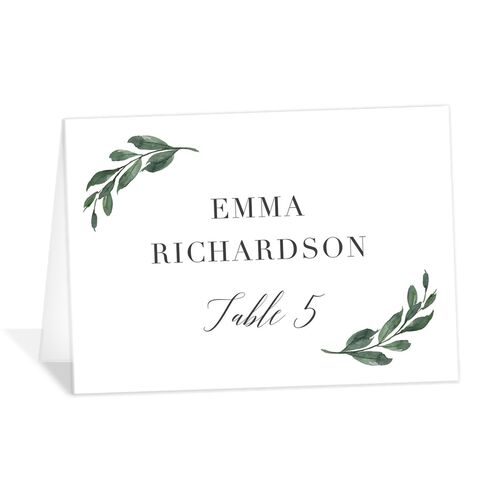 Rose Band Place Cards