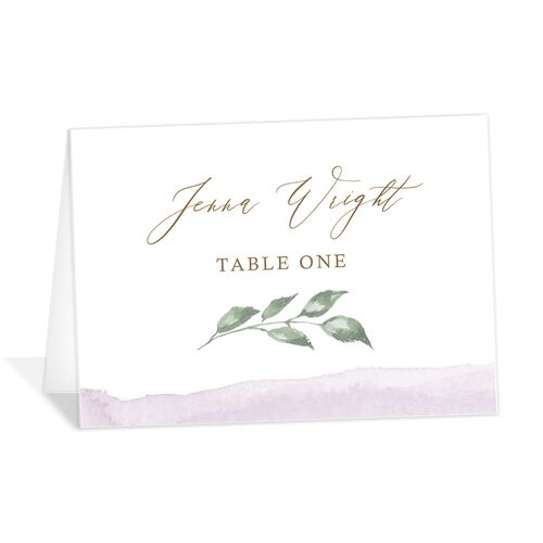 Watercolor Floral Place Cards