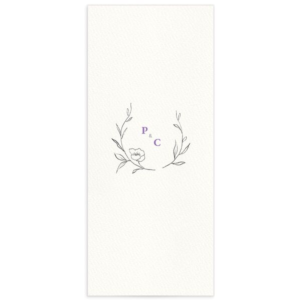 Minimalist Branches Menus back in Lilac