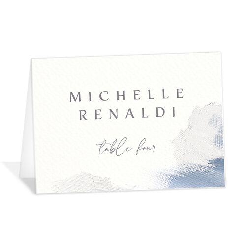 Painted Brushstroke Place Cards