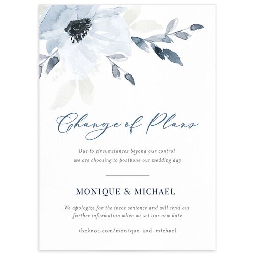 Shades of Blue Change the Date Cards - Ocean