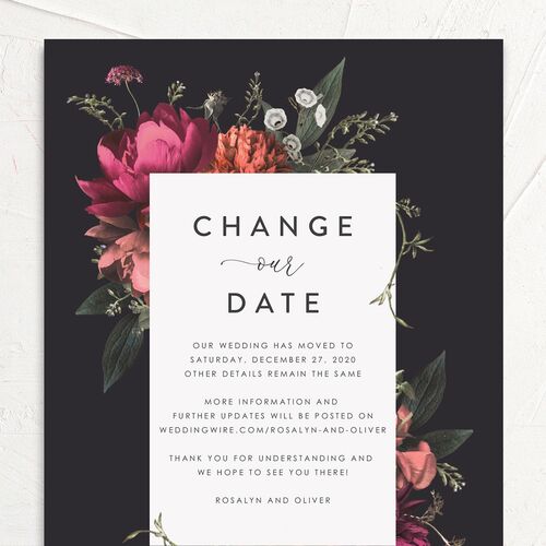 Classic Garden Change the Date Cards