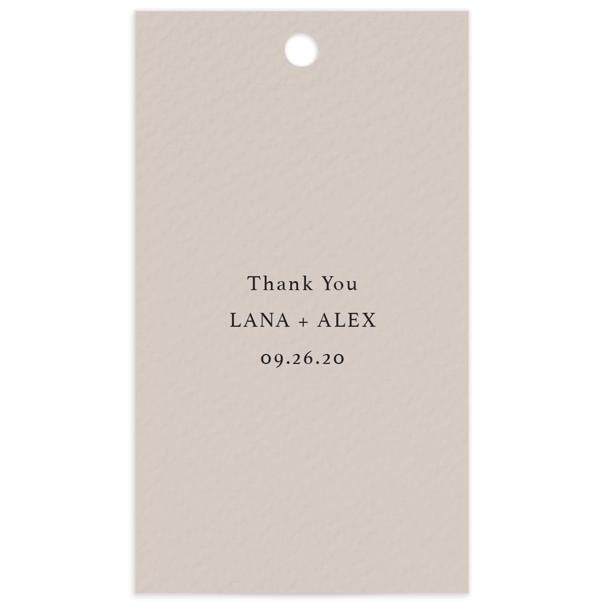Modern Chic Favor Gift Tags back in Rose Pink