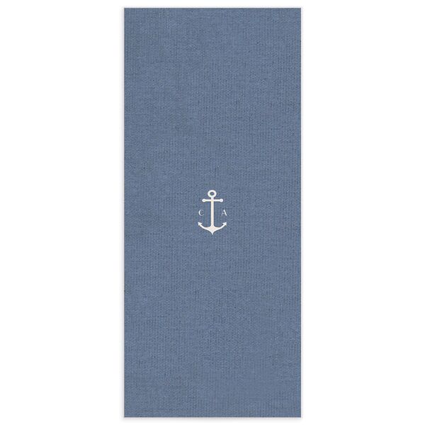 Watercolor Coast Menus back in French Blue