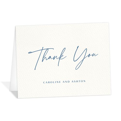 Watercolor Coast Thank You Cards