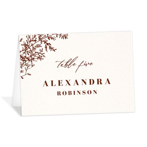 Elegant Branches Place Cards
