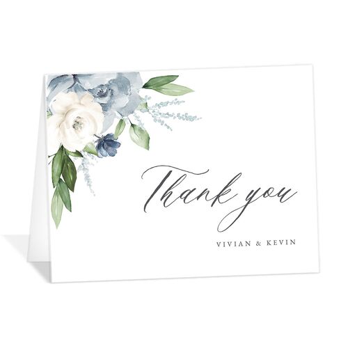 Painted Florals Thank You Cards